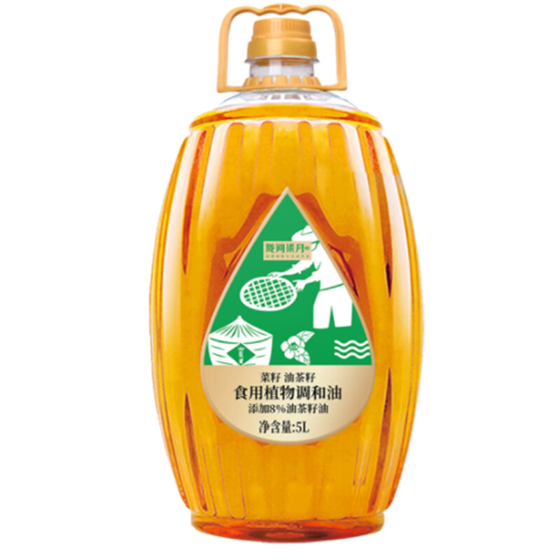 陇间柒月油茶籽食用油 植物调和油 5L(单位：桶)