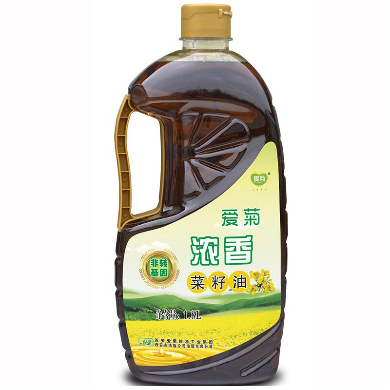 爱菊（aiju）1.5L食用油 菜籽油(单位：瓶)
