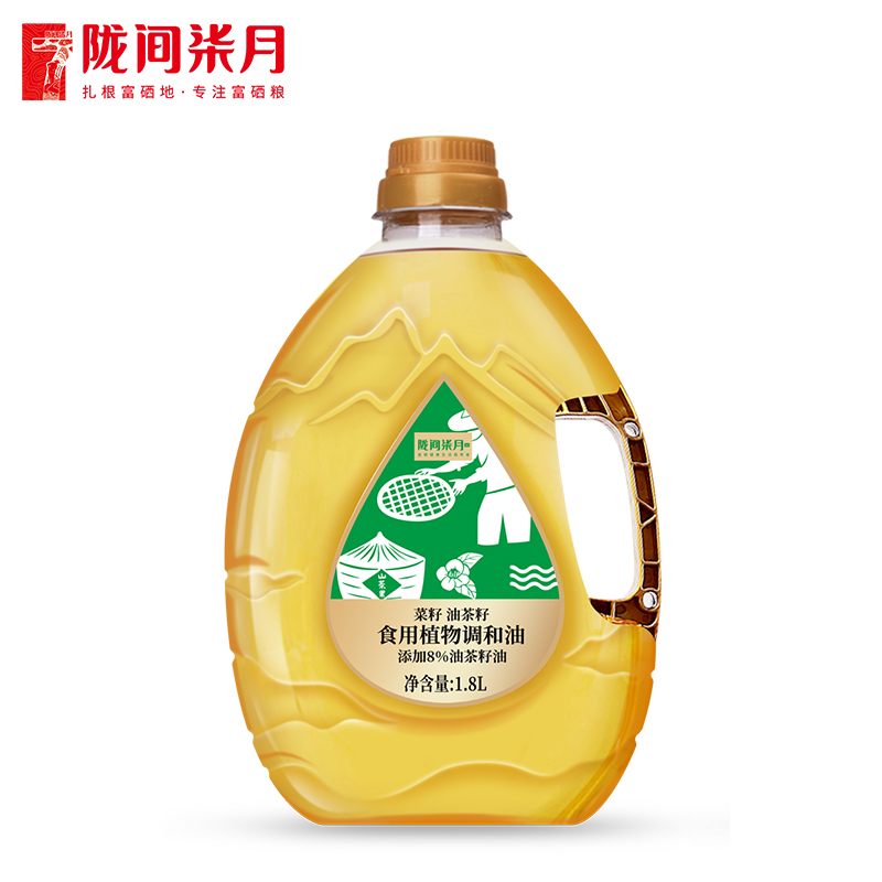 陇间柒月油茶籽调和油1.8L（单位：桶）