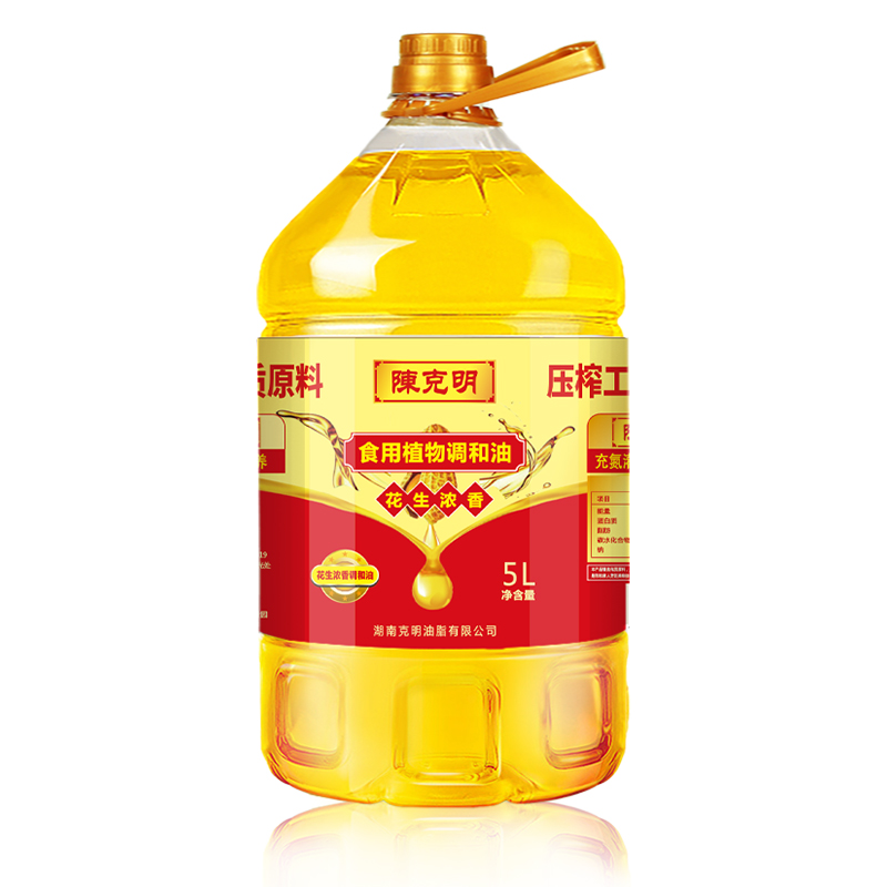 陈克明花生香调和食用油5L（瓶）