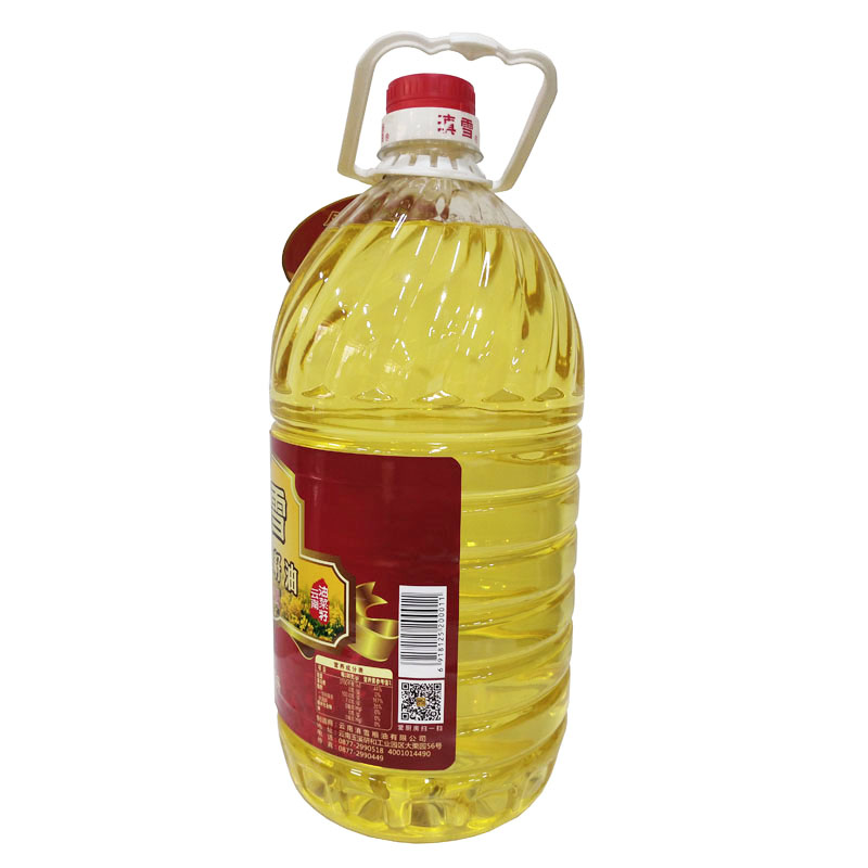 滇雪一级菜籽油5L(单位：桶)