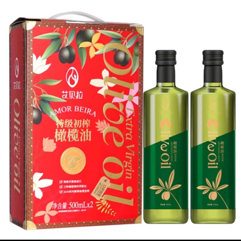 艾贝拉橄榄油500ml*2食用油(单位：盒)