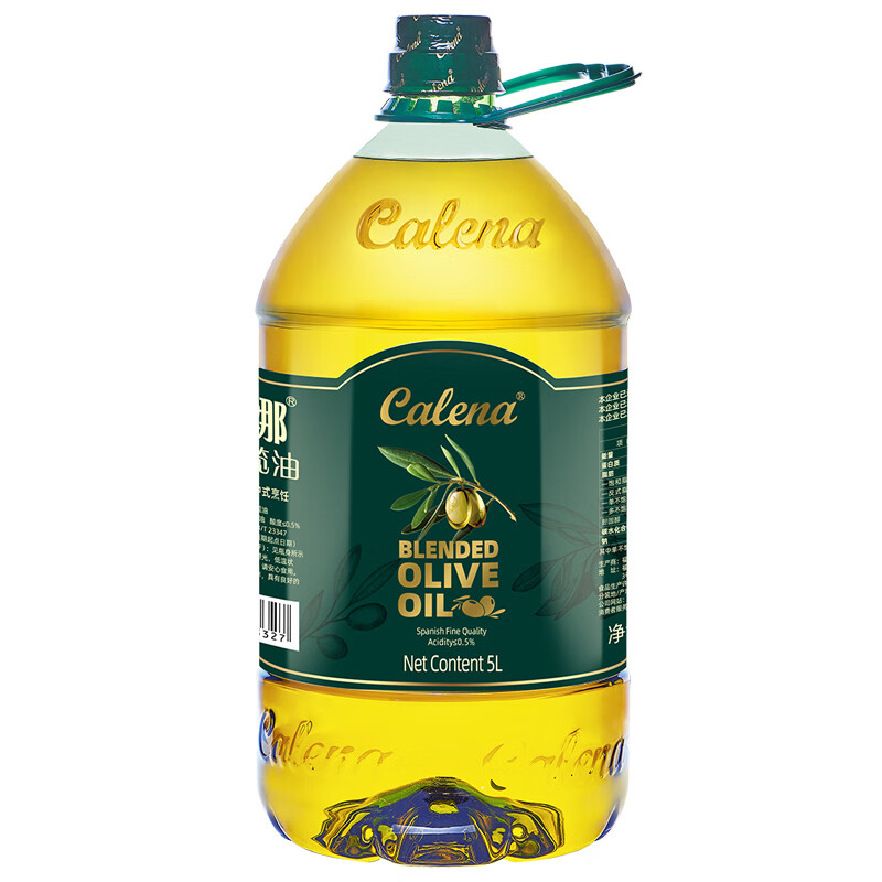 克莉娜 calena 食用油 压榨纯正橄榄油 5L(桶)
