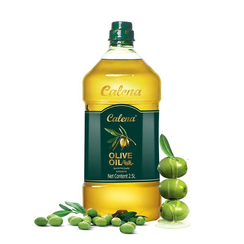 克莉娜 calena 食用油 压榨纯正橄榄油 2.5L(桶)
