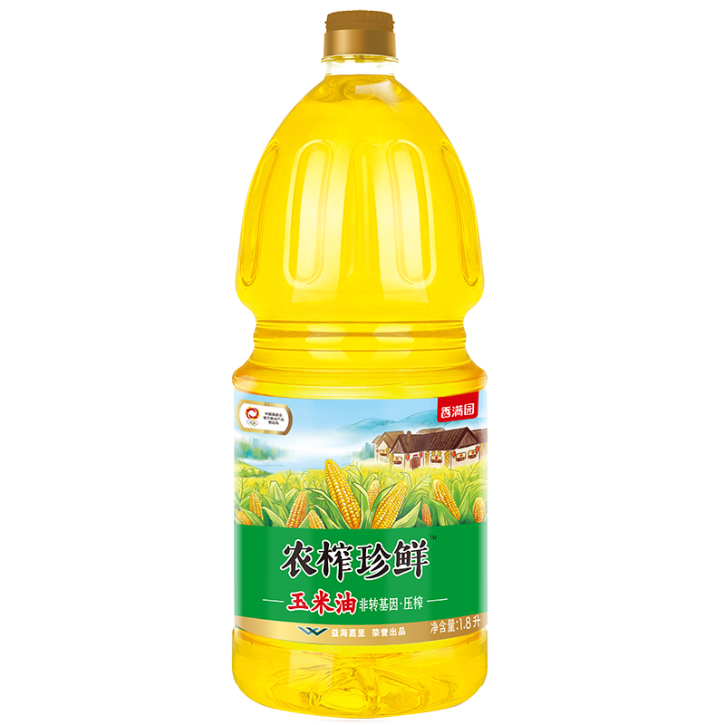 香满园农榨珍鲜玉米油1.8L（单位：瓶）