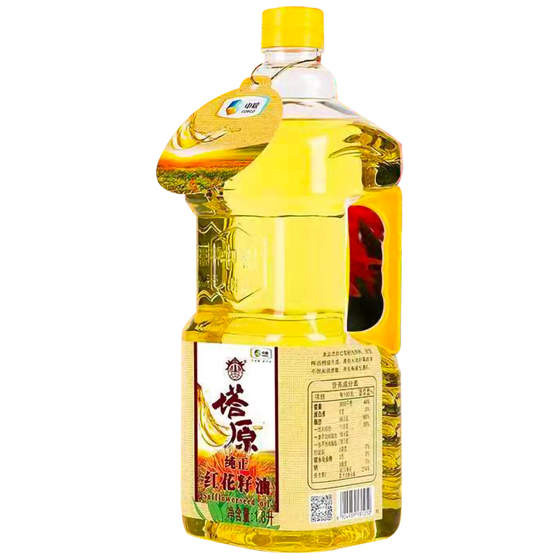 中粮塔原纯正红花籽油1.8L（单位：瓶）