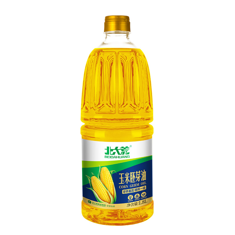 北大荒压榨一级玉米胚芽油1.8L食用油(单位：瓶)