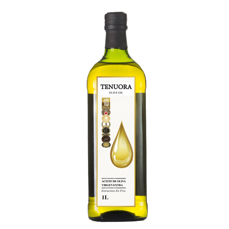 特诺娜特级初榨橄榄油1L（单位：瓶）裸瓶装 白金标