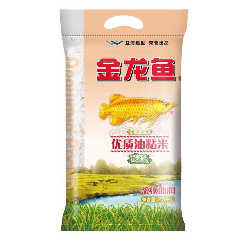 金龙鱼优质油粘米2.5kg（单位：袋）