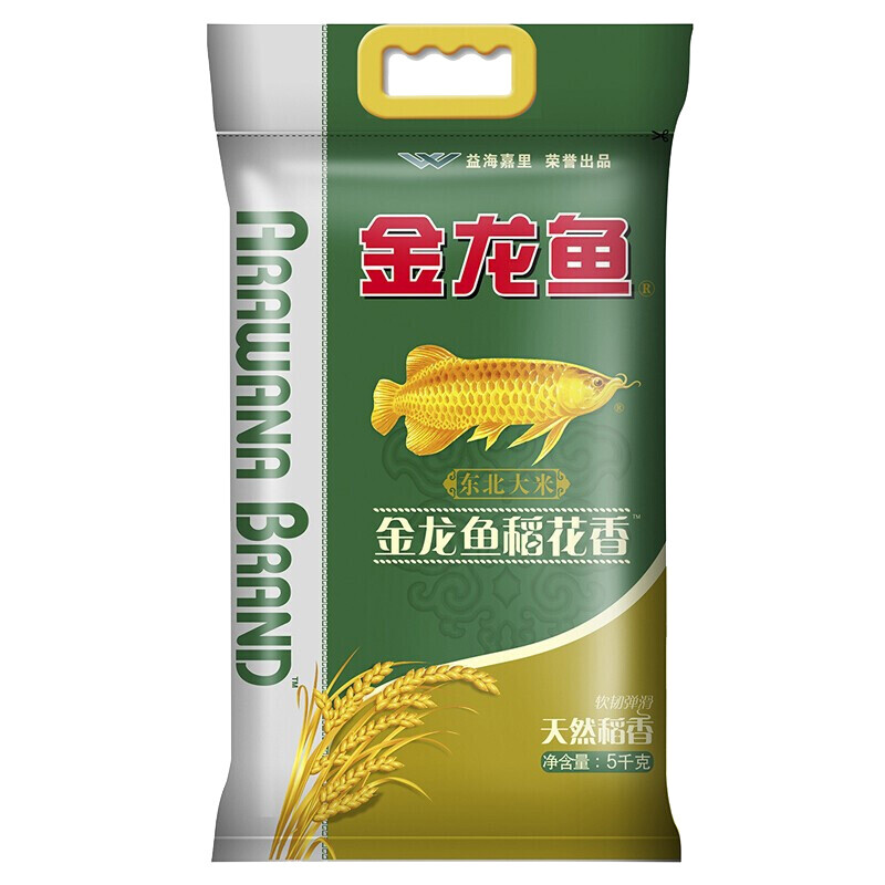金龙鱼 稻花香米5kg（单位：袋）