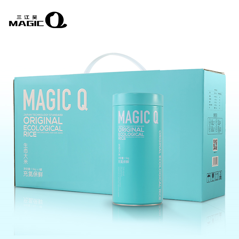 三江昊MAGIC－Q大米(充氮保鲜罐)1.5kg*4(盒)