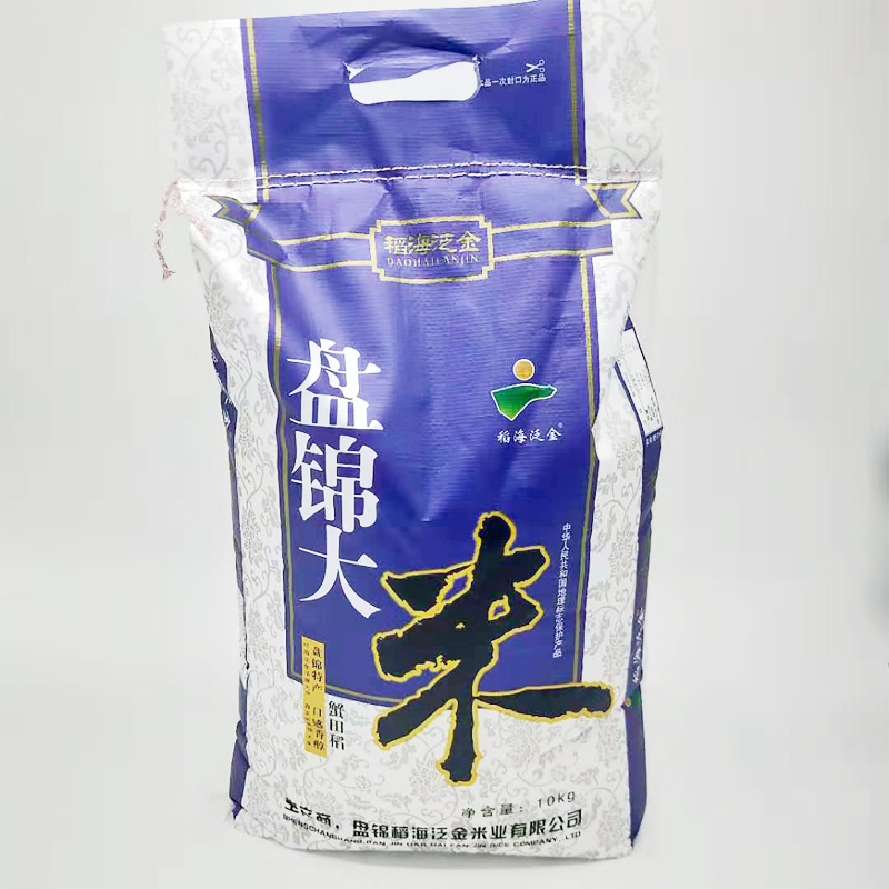 稻海泛金 10kg/袋 蟹田稻 盘锦原味粳米 （计价单位：袋）