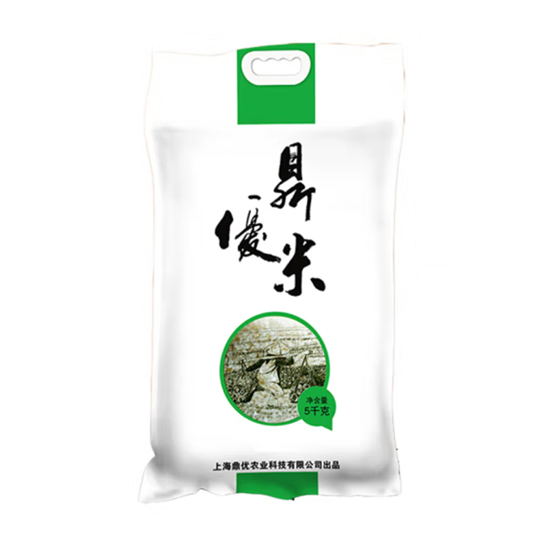 顶醇 松江绿色大米5kg（单位：袋）真空包装