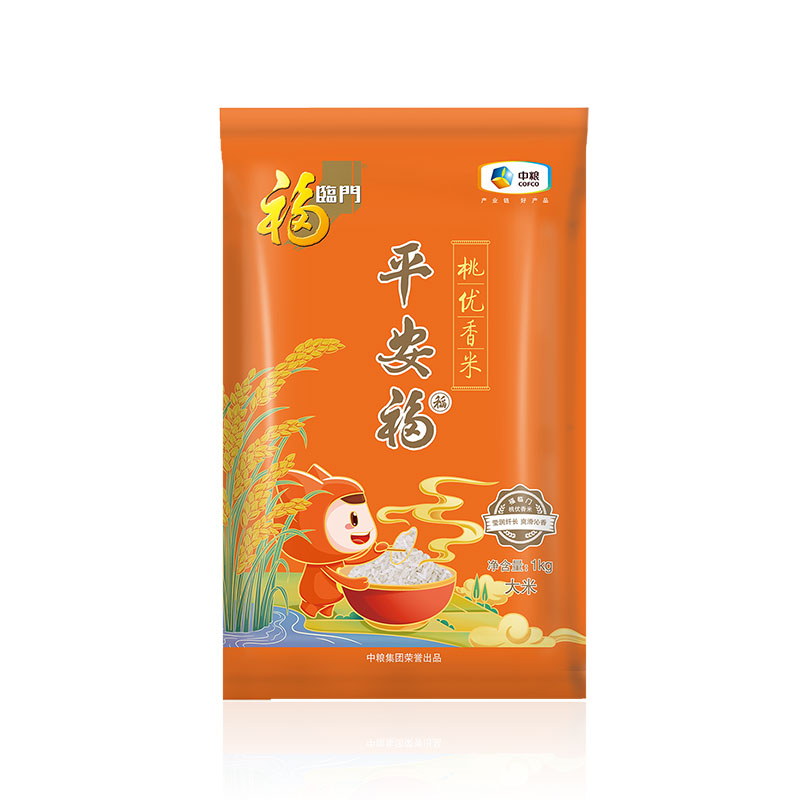 福临门平安福稻桃优香米1kg(袋）