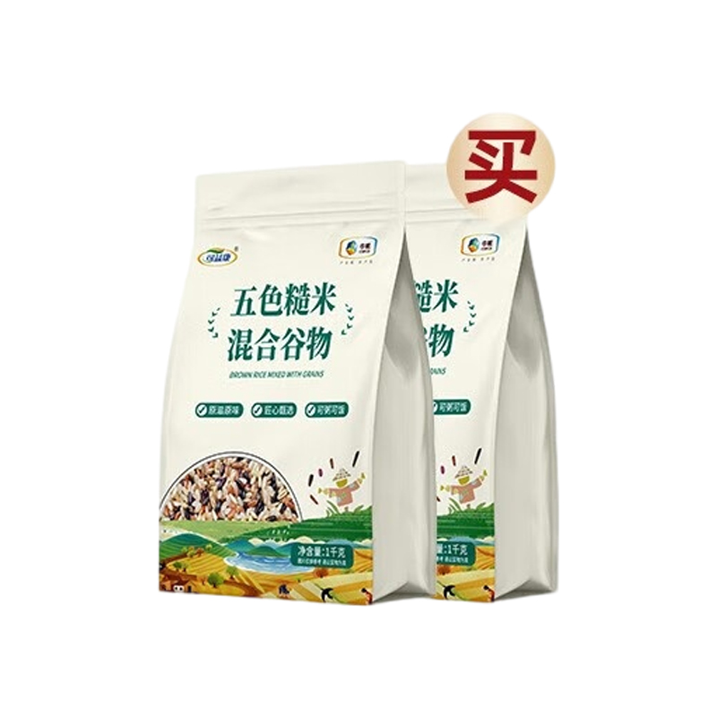 可益康 五色糙米1kg（袋）