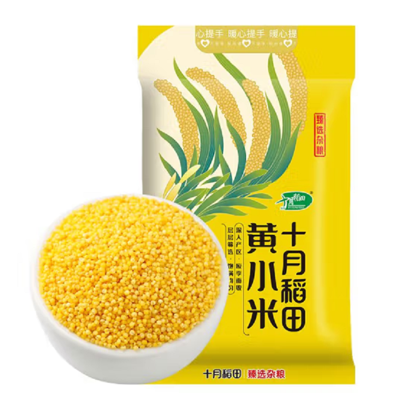 十月稻田黄小米5斤(单位：袋)