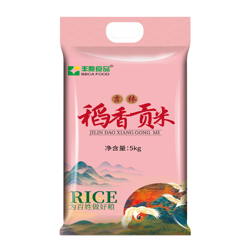丰原食品（BBCA FOOD）5kg吉林稻香贡米 东北大米真空包装 (单位：袋)