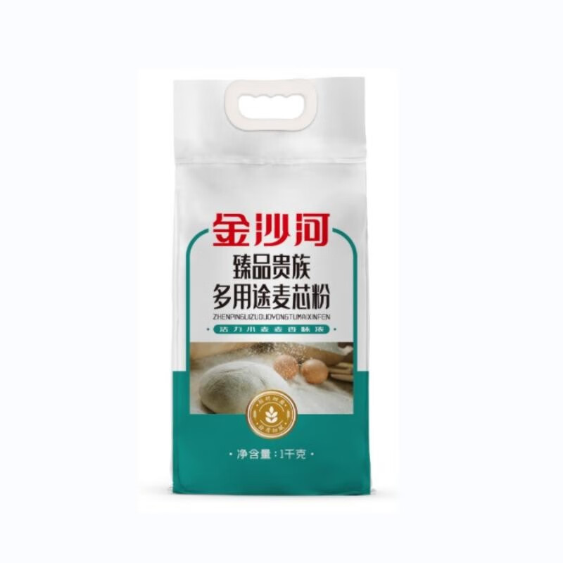 金沙河 麦芯粉 臻品贵族多用途面粉 1kg  （袋）