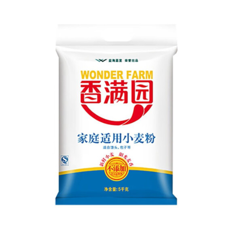 香满园 家庭适用小麦粉 5kg （单位：袋）