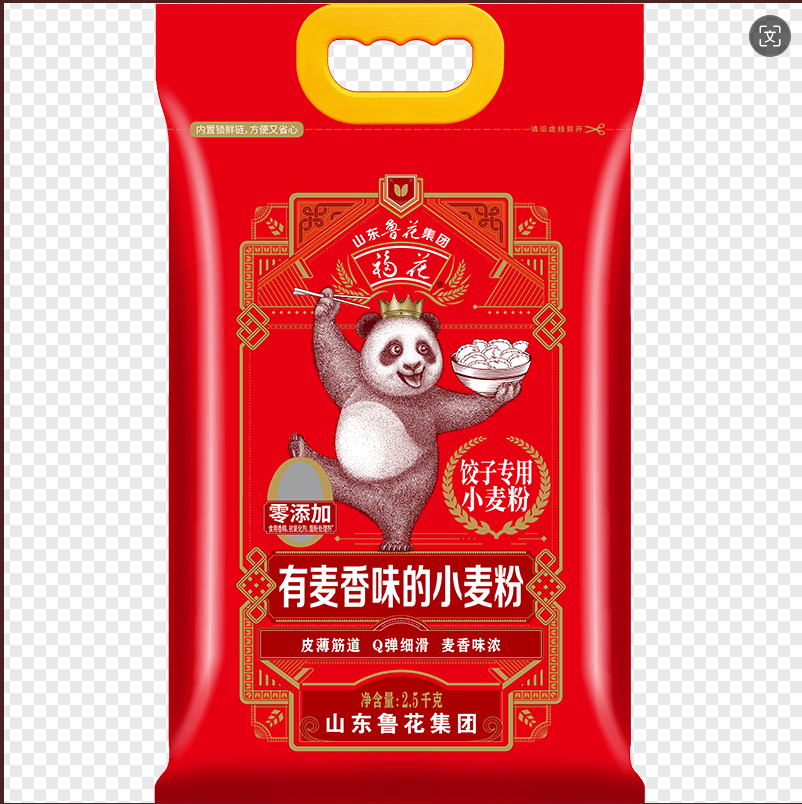 福花 熊猫系列 麦芯小麦粉2.5kg/袋（袋）