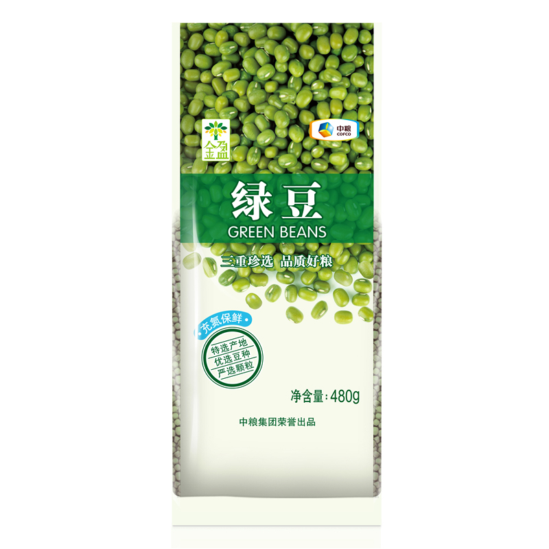 金盈 绿豆0.48kg/袋(袋)