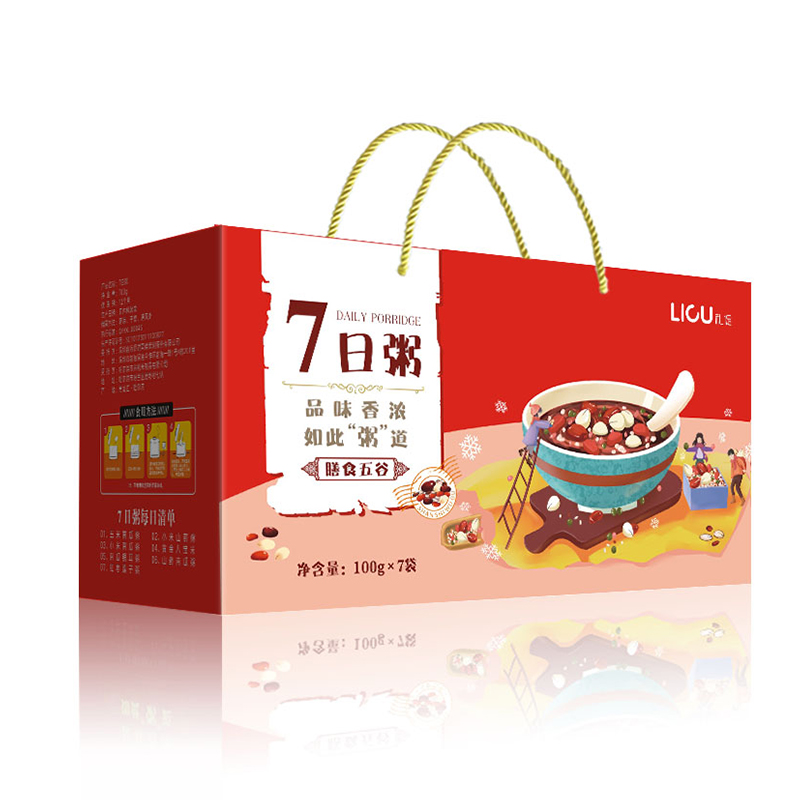 礼促LC-L0027日轻食谷物粥16.5*φ7cm(盒)