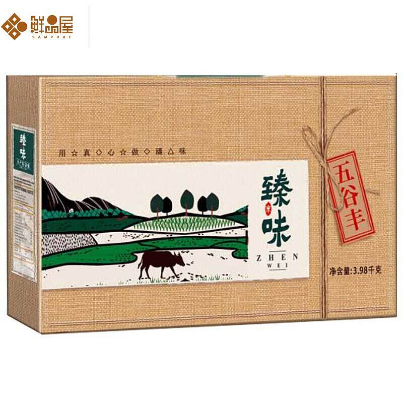 臻味鲜品屋五谷丰杂粮礼盒3980g(盒)
