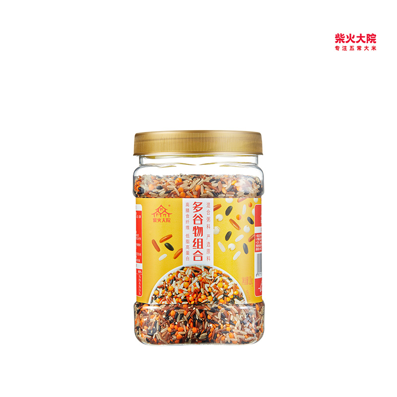 柴火大院 多谷物组合杂粮粥料罐装1.2kg(罐)