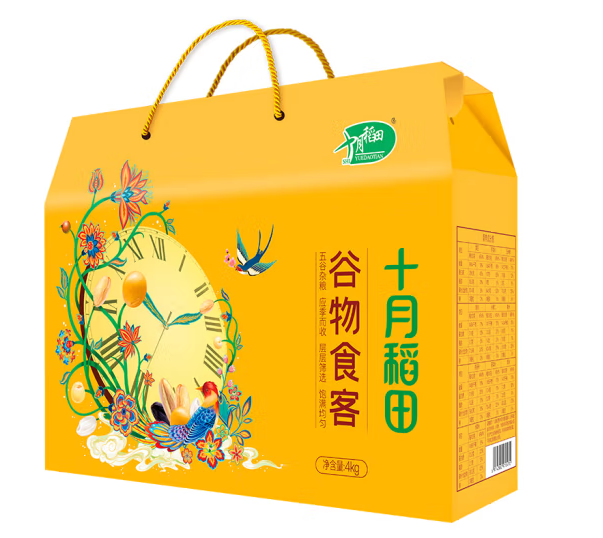 十月稻田 谷物食客 五谷杂粮礼盒 4kg 400g*10袋（单位：盒）