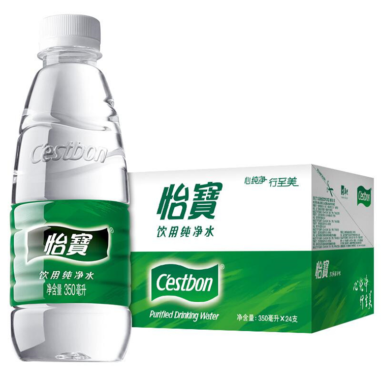 怡宝 饮用水 纯净水350ml*24瓶 纸箱装（单位：箱）