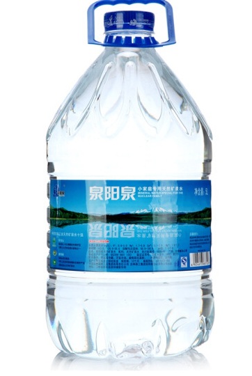 泉阳泉 5L 手拎矿泉水40瓶起订（单位：桶）