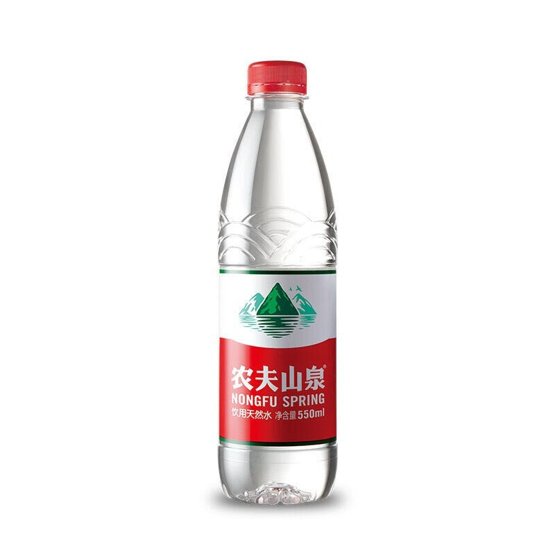 农夫山泉 天然饮用水550ml（单位：瓶）