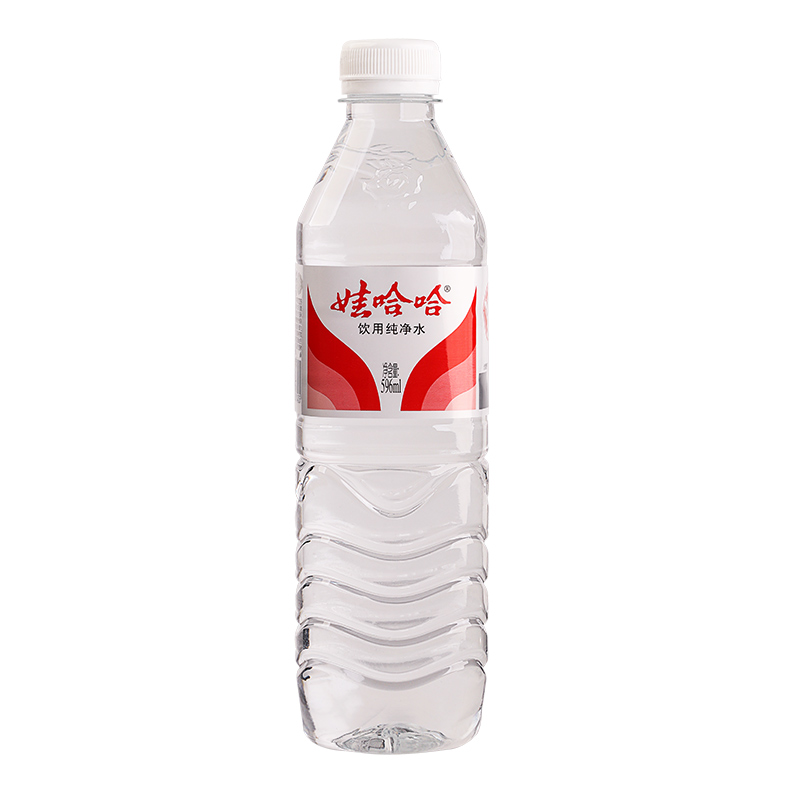 娃哈哈 纯净水饮用水 596ml（单位：瓶）