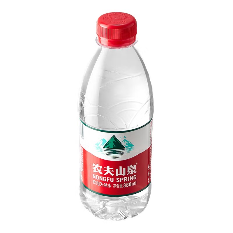 农夫山泉848849 饮用水 饮用天然水380ml*24瓶 整箱装（箱）