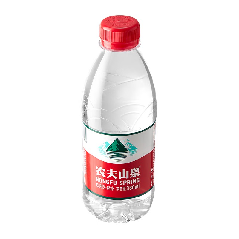 农夫山泉 饮用水 饮用天然水380ml *1 单瓶装（瓶）