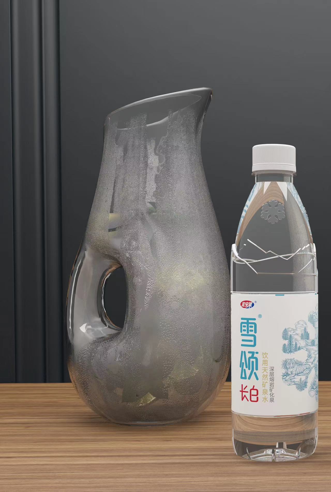 宏宝莱555ML雪颂长白天然矿泉水24瓶（单位：件）