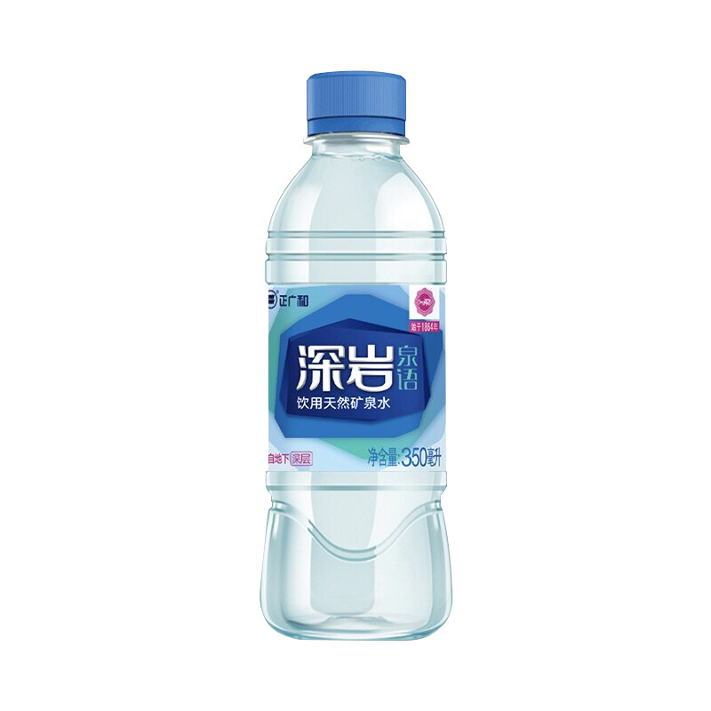 正广和深岩小瓶装饮用水 350ml*24瓶(箱)