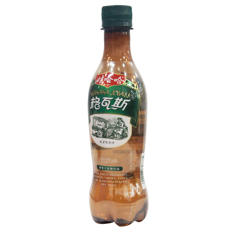娃哈哈格瓦斯麦芽汁330ML(瓶)