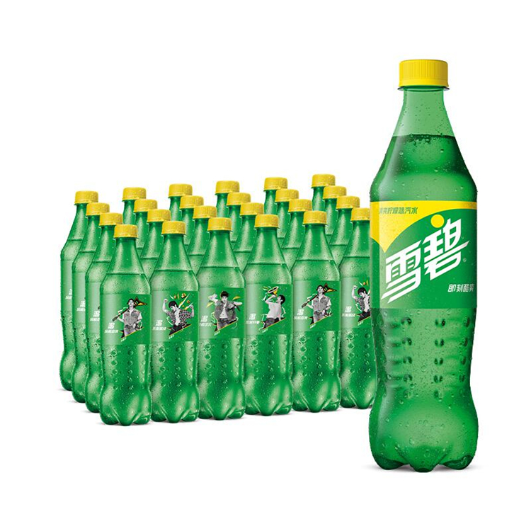 雪碧 柠檬味汽水 碳酸饮料 500ml*24瓶 （单位：件）