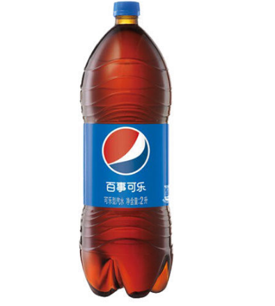 百事可乐（Pepsi-Cola）家庭大桶装碳酸饮料2L/ 8桶整箱（箱）