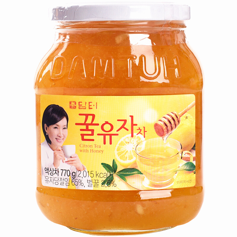 丹特蜂蜜柚子茶770g韩国进口(瓶)