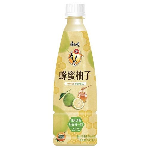 康师傅传养果荟蜂蜜柚子水果饮品500ml（瓶）