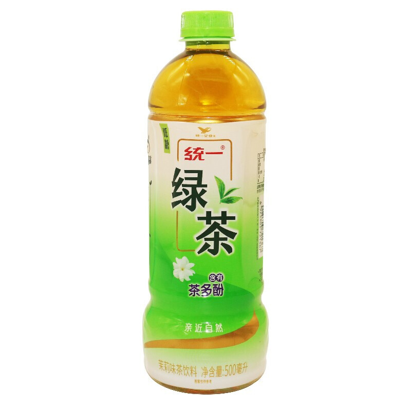 统一绿茶500ml（单位：瓶）