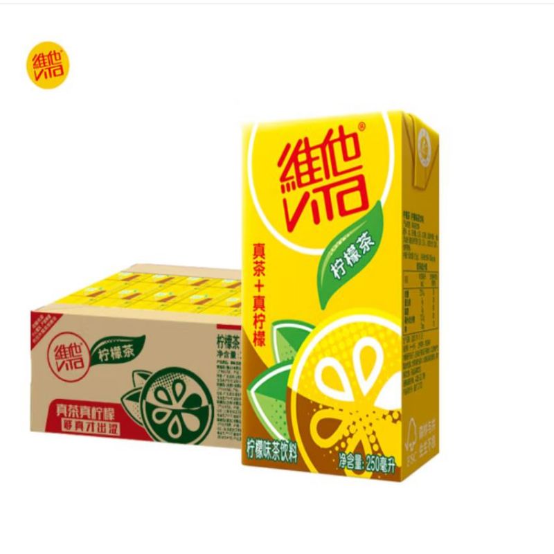 维他奶（vitasoy）经典柠檬茶饮料250ml*24盒（盒）