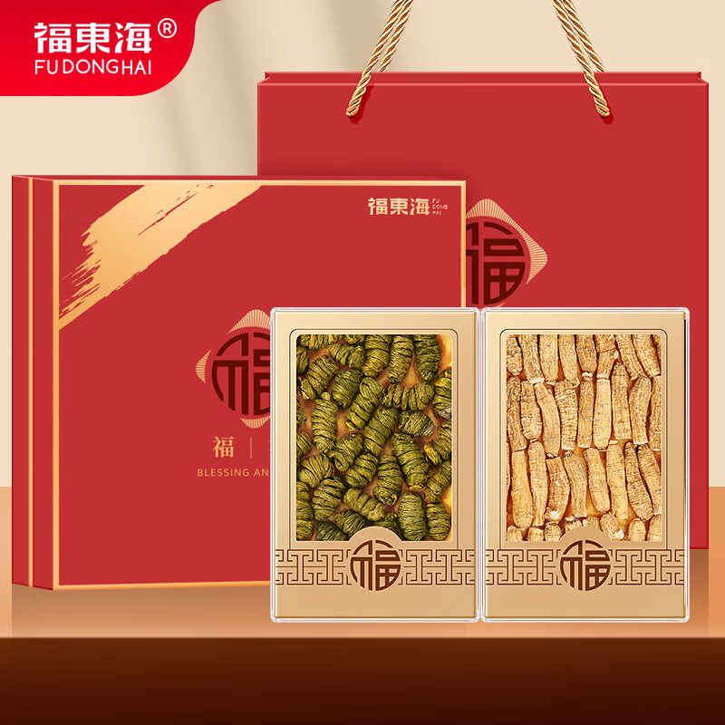 福东海（fudonghai）西洋参段铁皮石斛组合110g礼盒（单位：盒）
