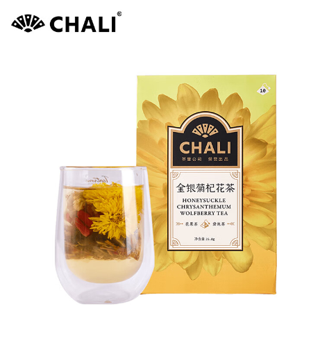 茶里（ChaLi）养生茶叶 金银菊杞花茶3.5g*10包（单位：盒）茶饮料(单位：盒)