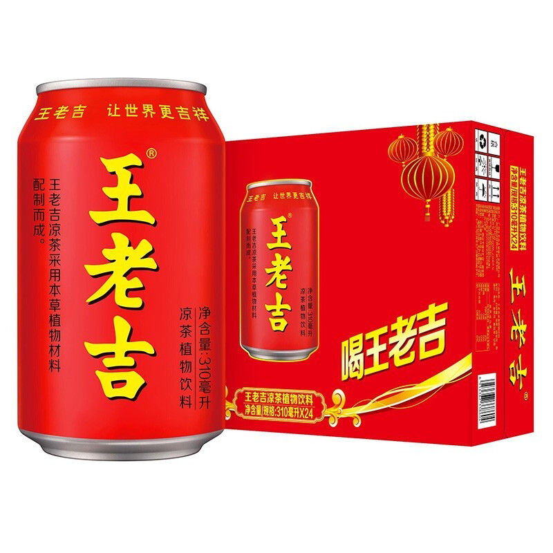 王老吉 凉茶罐装310ML(24罐/箱)（箱）