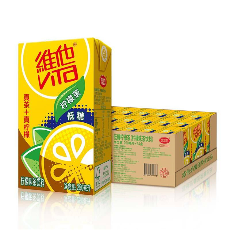 维他奶 维他柠檬茶250ml（单位：盒）24盒/箱 30箱起送