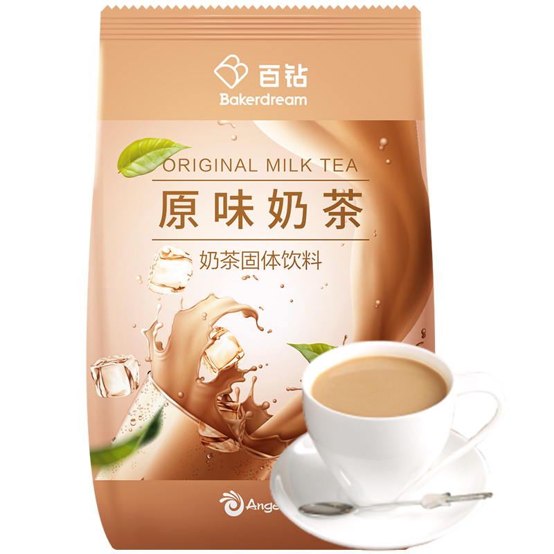 百钻原味奶茶粉500g 固体饮料（单位：袋）