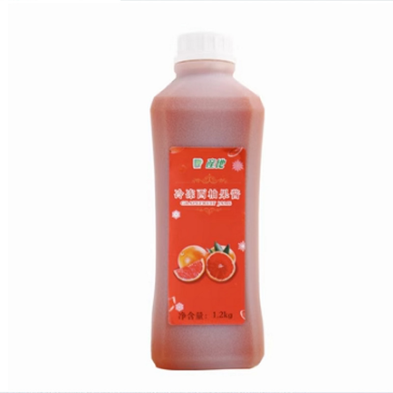 金华产地西柚酱冷冻果浆1.2kg   单位:瓶
